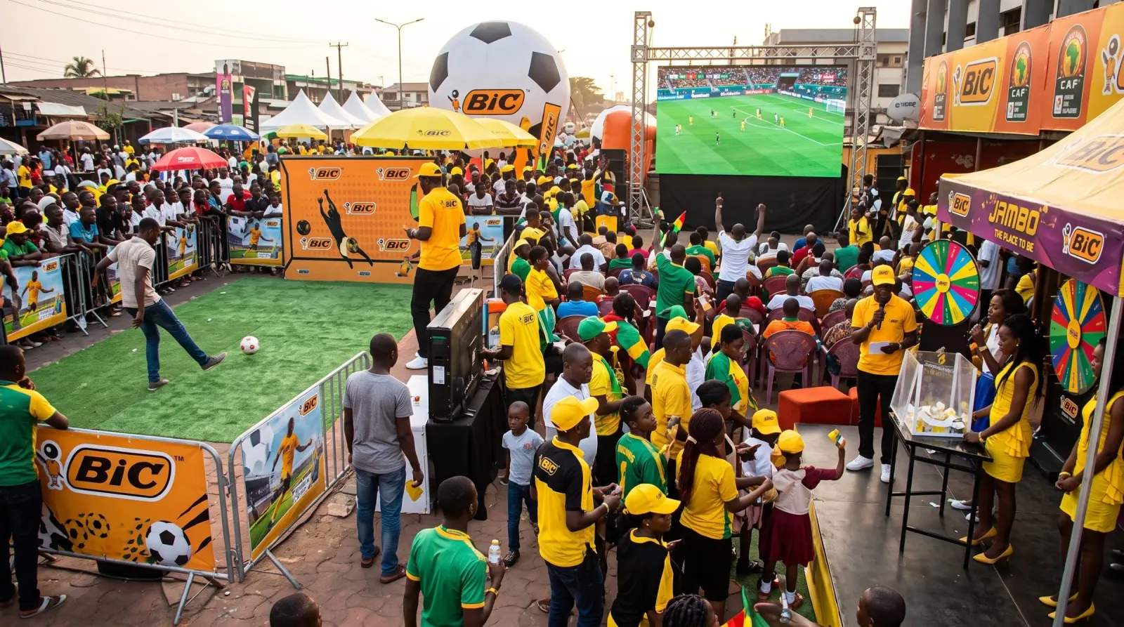 BIC activation during the Africa Cup of Nations